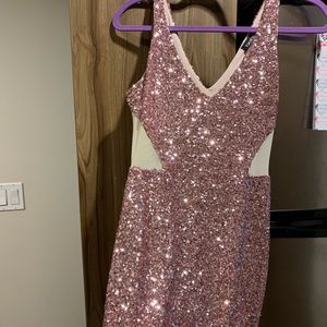 Bebe sequin dress